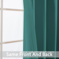 Teal Blackout Curtains with grommet
